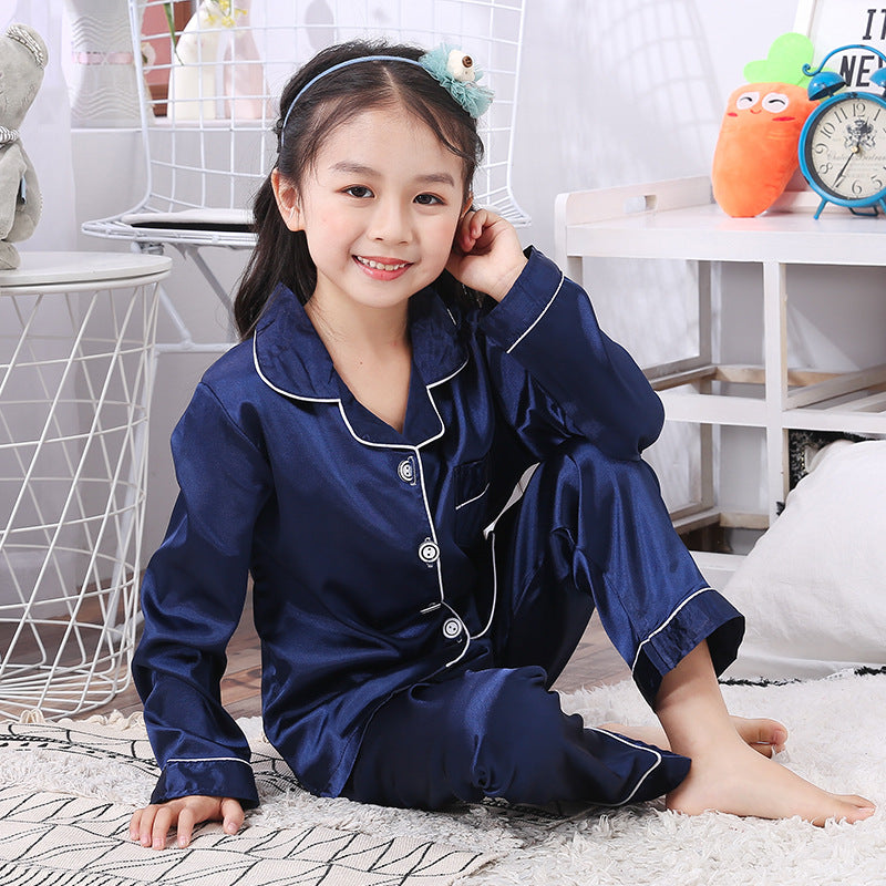 Children's Cardigan Pajamas Children's Cardigan Pajamas